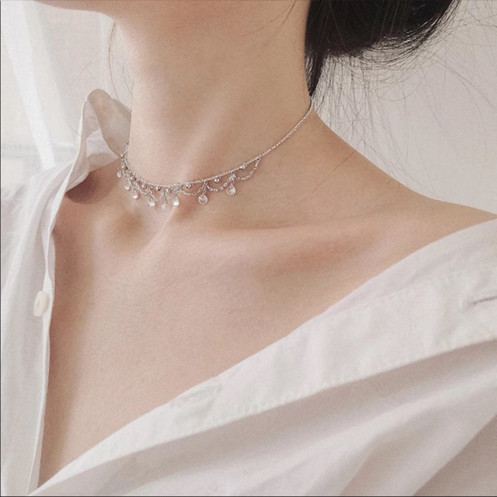 925 sterling silver necklace - Picture 2 of 3